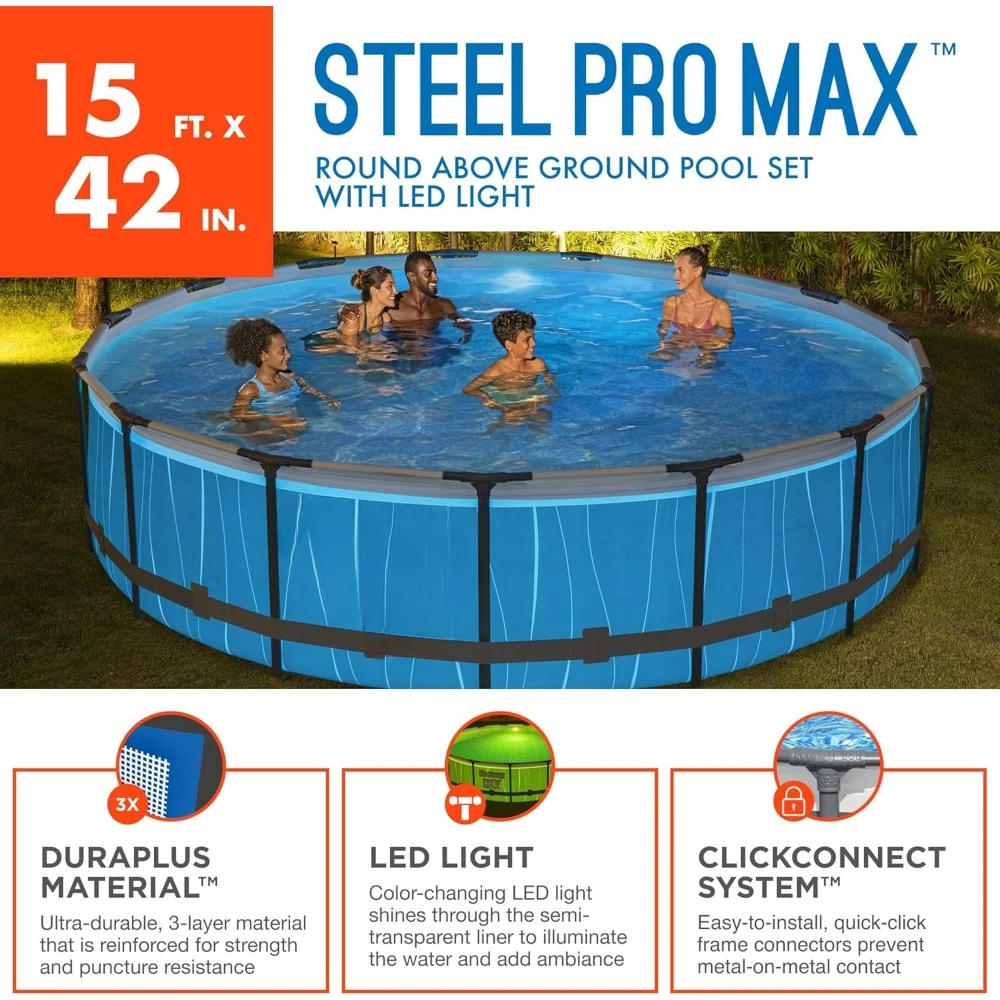 Ground Swimming Pool (15' x 42