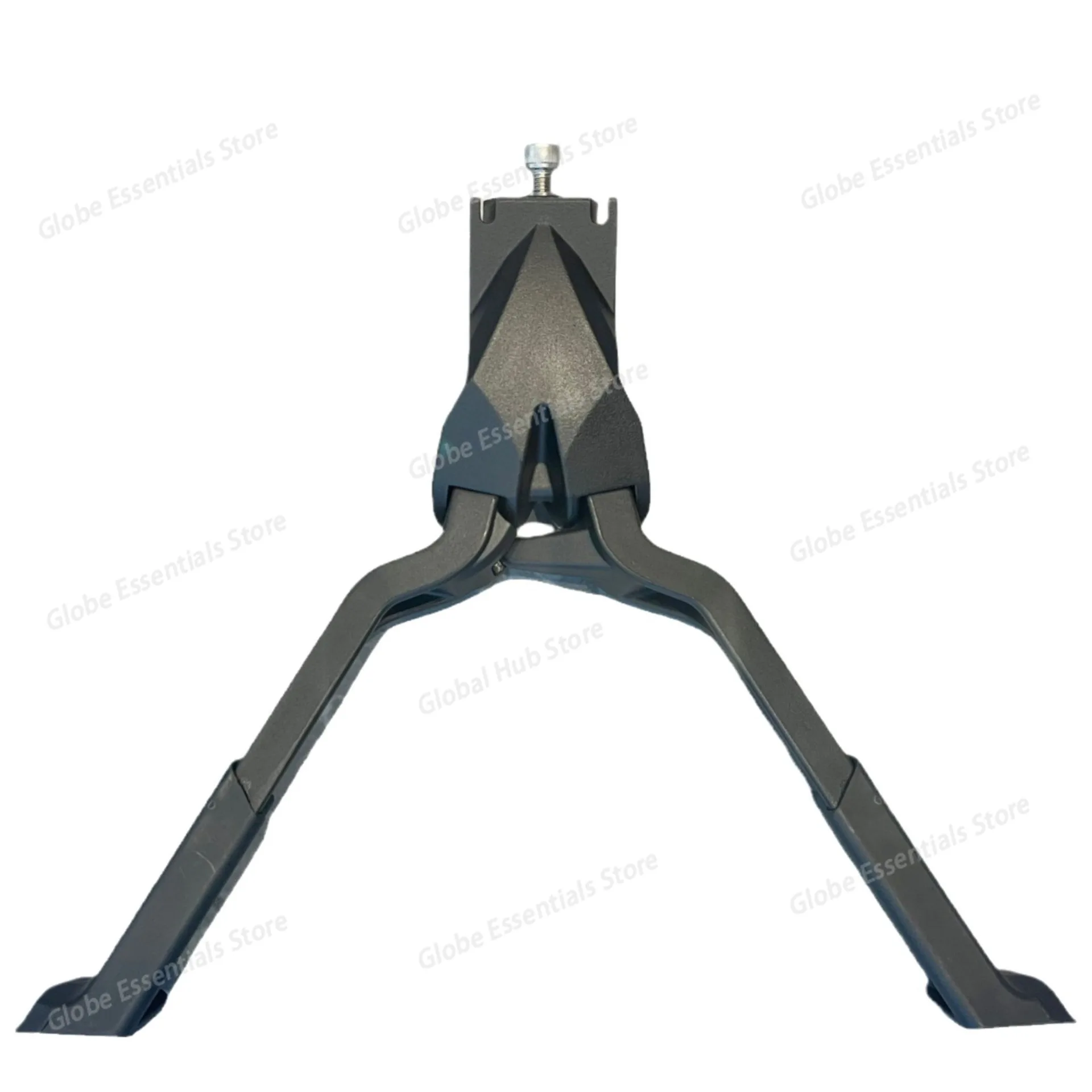 Aluminum Alloy Center Kickstand for Fat Tire Snow Bikes - Heavy-Duty Double-Leg Parking Stand Accessory