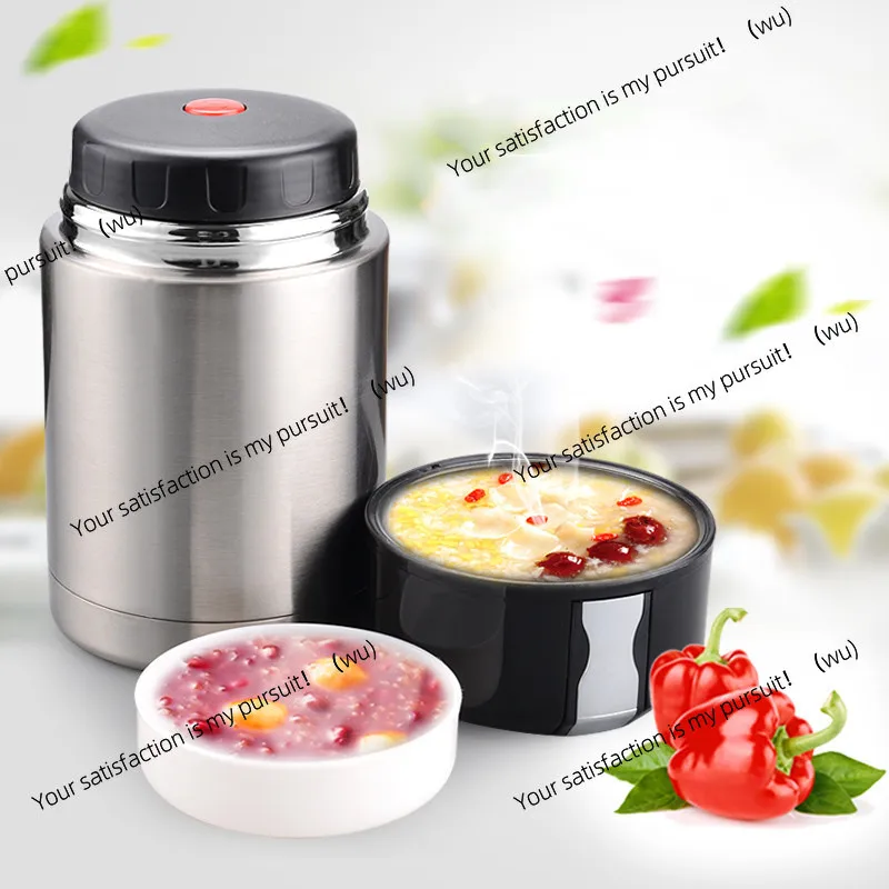 Large capacity 800ml/1000ml insulated lunch box Portable stainless steel vacuum insulation