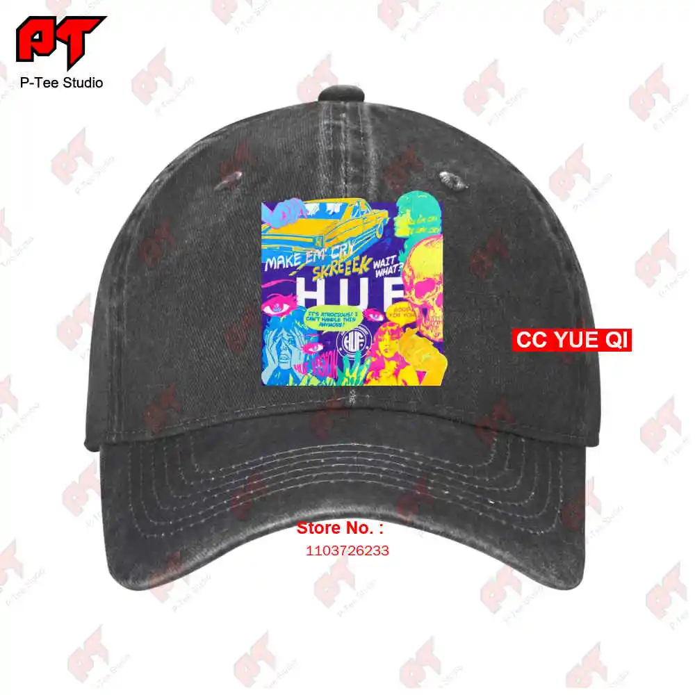 Huf Worldwide Comics Box Logo Baseball Caps Truck Cap USEI