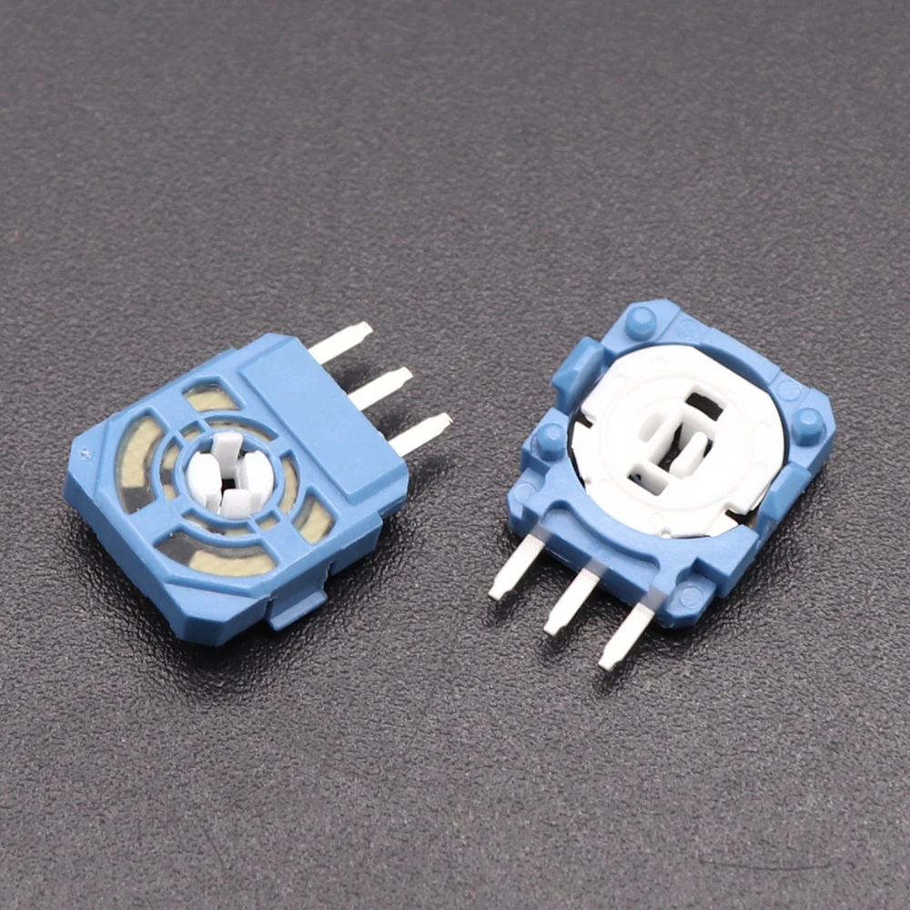 오리지널 ALPS 조이스틱 2K3 옴 포텐셔미터 PS5 컨트롤러 교체 수리 부품 3D 아날로그 스틱 드리프트 수리 키트 - 블루