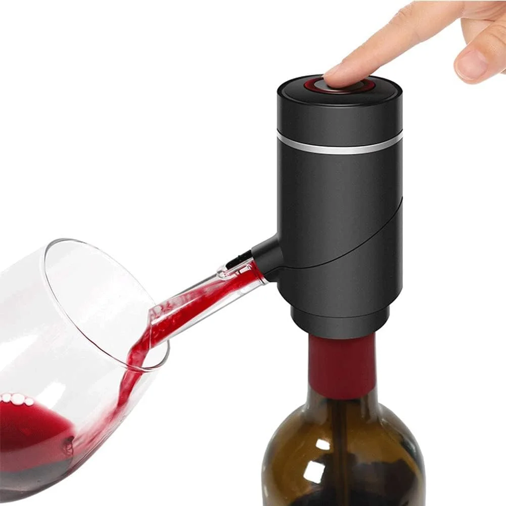 

Automatic Wine Pourers,Wine Aerator and Dispenser,Electric Wine Aerator Pourer for Red and White Wine with USB Charging