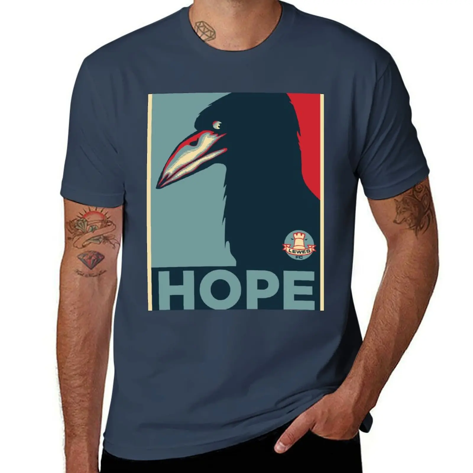 

HOPE poster T-Shirt t shirt custom print t shirts for man cotton soft man t shirt heavy cotton T-Shirt