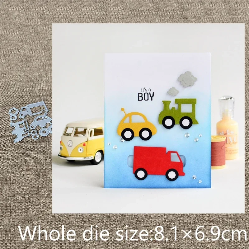 

New Design Craft Metal Cutting Die die cuts Car train wagon decoration scrapbook Album Paper Card Craft Embossing die cuts