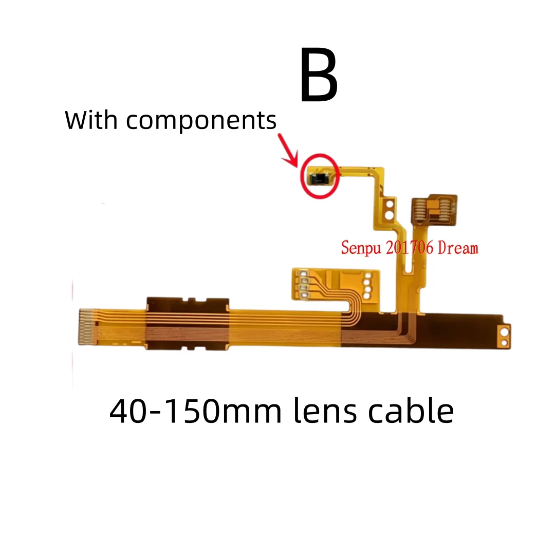 For Olympus 40‑150 Lens Wear‑Prone Lens Flex Ribbon FPC Cable Blank Flex Version & With Components Version Replacement