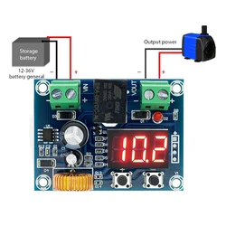 XH-M609 DC 12V-36V Ladegerät Modul Spannung Tiefentladung Batterie Schutz Präzise Unterspannung Schutz Modul Bord