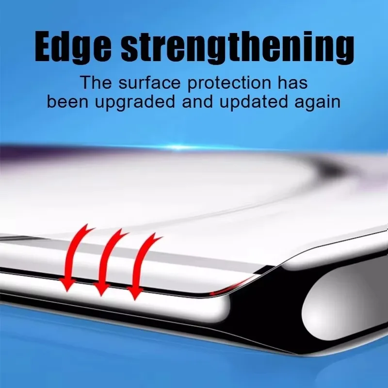 2-3PCS Tempered Glass For OnePlus 13 12 11 10 9 8 7T 7 Pro Screen Protector Film edge glue