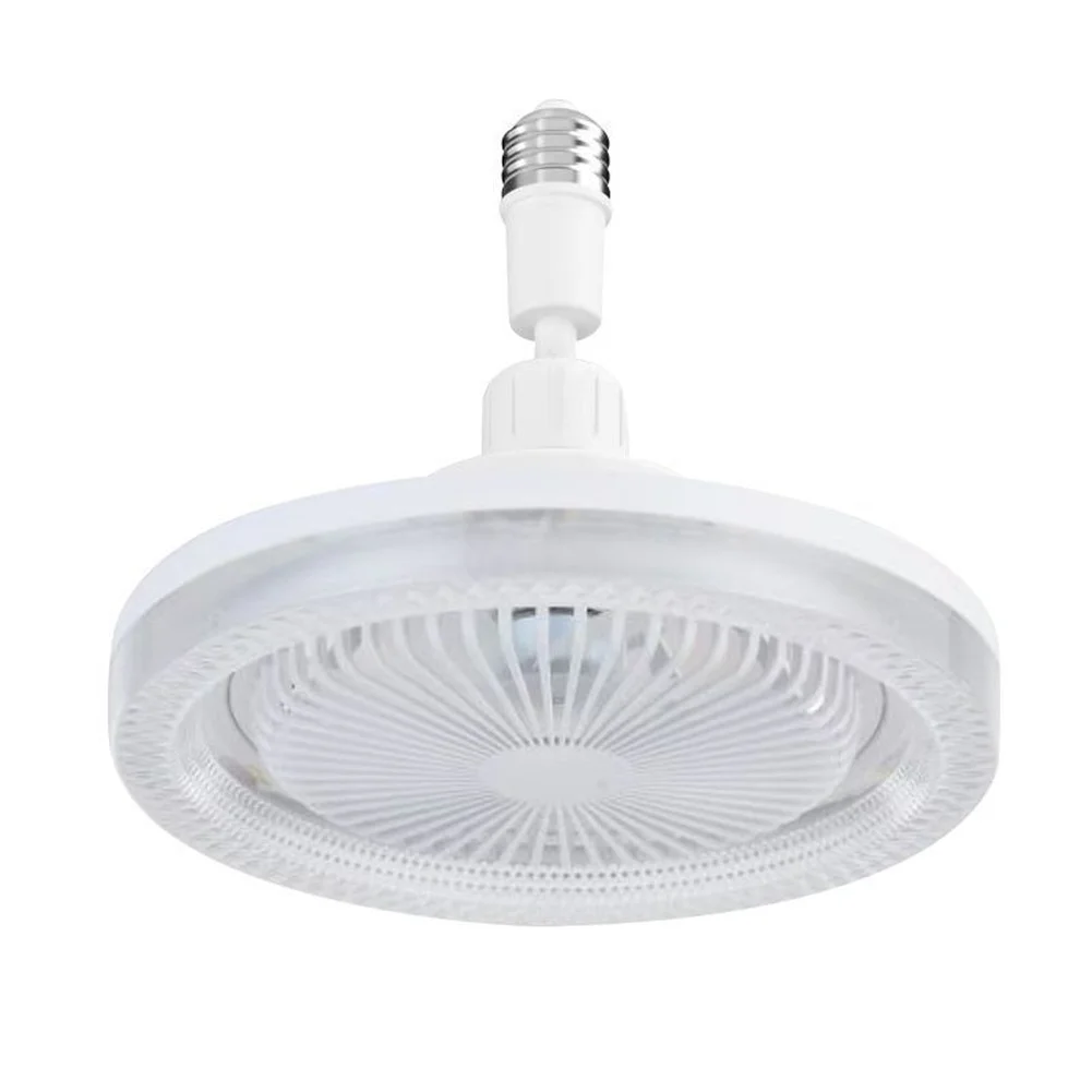 for Standard E27 Socket Multi-functional Light Fixture E27 Ceiling Fan Light Ceiling Fan Light ABS Material Construction