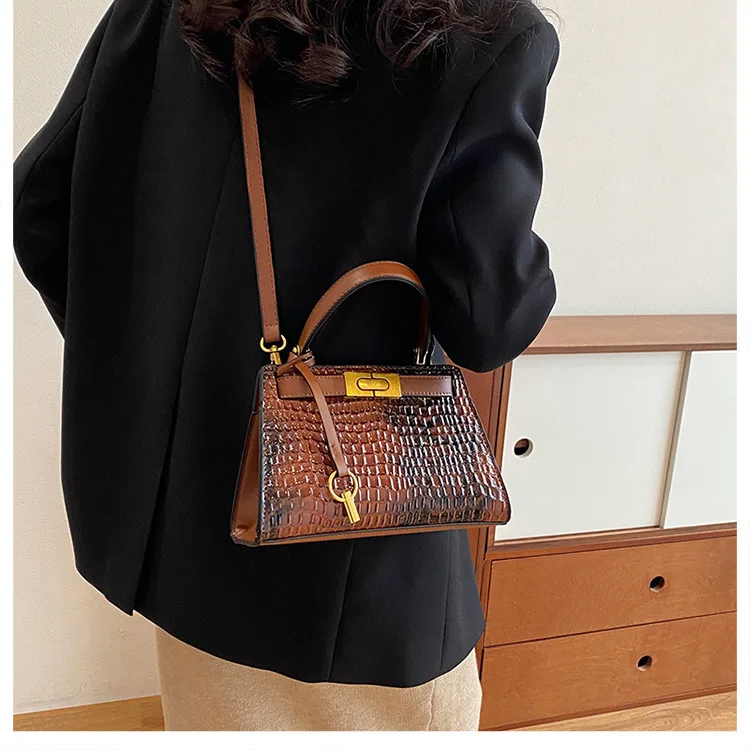 Vintage Brand Designer Stone Handbag and Purses Women Shoulder Crossbody Bag 2023 New Ladies Messenger Bags High Quality