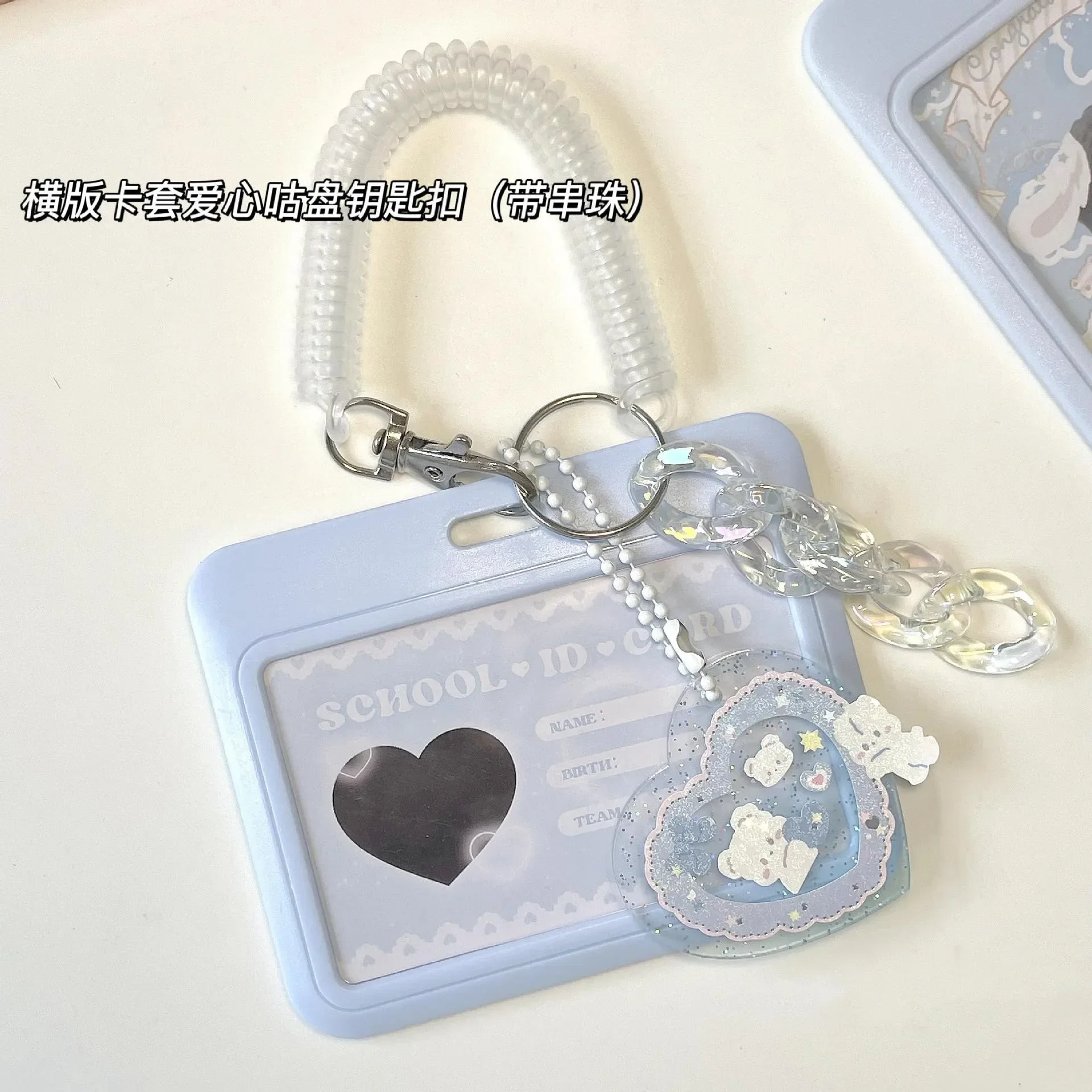 K-pop Idol Photo Protector, Credit ID, Bank Card, Photo Display Holder, Transparent Acrylic, 3"