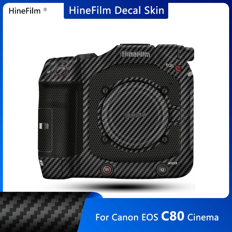 Hinefilm Skin for Canon EOSC80 Camera Decal Skin Wrap Cover for Canon EOS C80 Camera Sticker for CanonC80 Court Wraps Film C 80