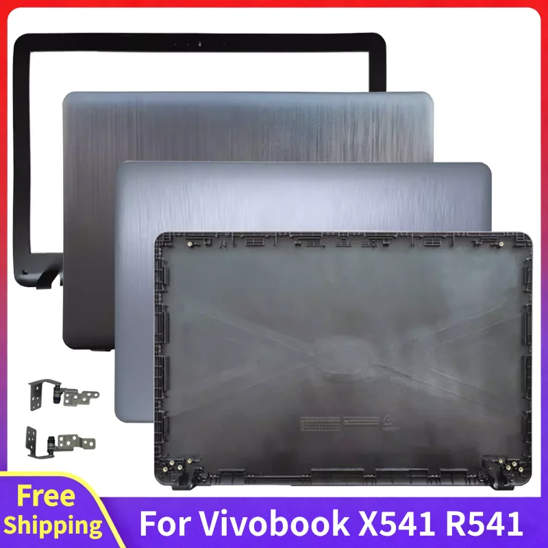 For Vivobook X541 X541U A541 F541U R541U VM592U R541 VM592 New Replace Laptop Rear Lid Top Case Front Bezel Hinge LCD Back Cover