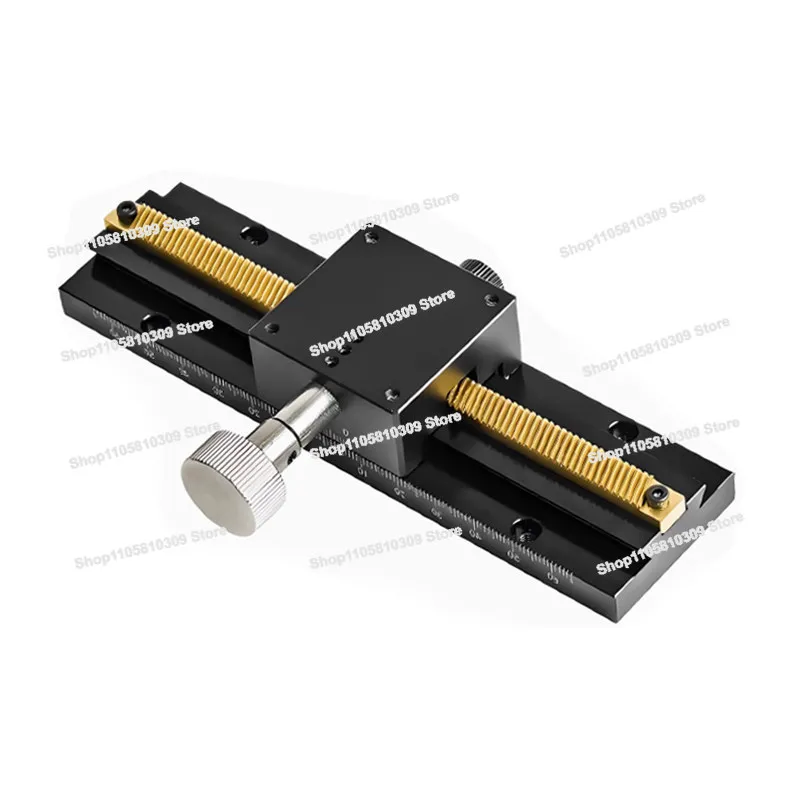 X-axis Displacement Platform LWX25 40 60-L50 100 150 200 300 Dovetail Groove Rack and Pinion Slide