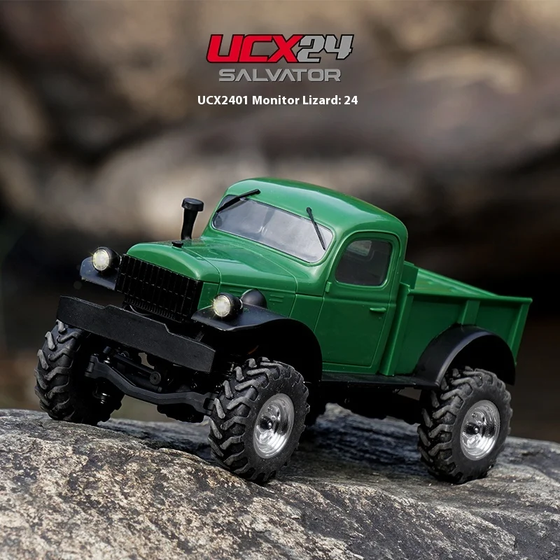 UDIRC New Product 1/24 UCX2401 Remote Control Car Full Scale RC Climbing Vehicle Off Road Vehicle Simulation Model Toy Day Gift