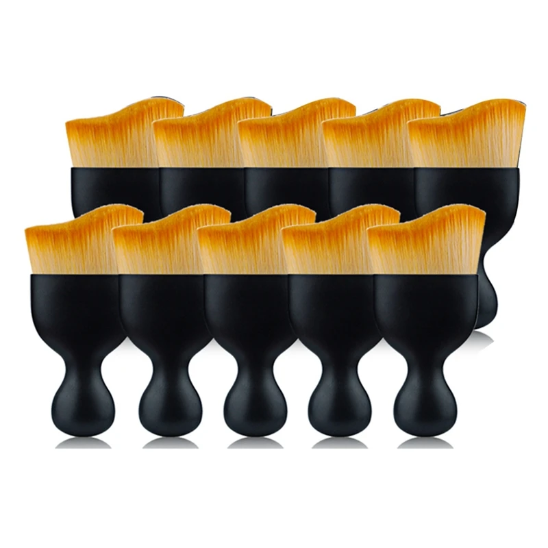 

Car Brush, Car Interior Cleaning Tool, Car Cleaning Brush Dust Collector, Curved Design Dirt Dust Cleaning Brush Durable