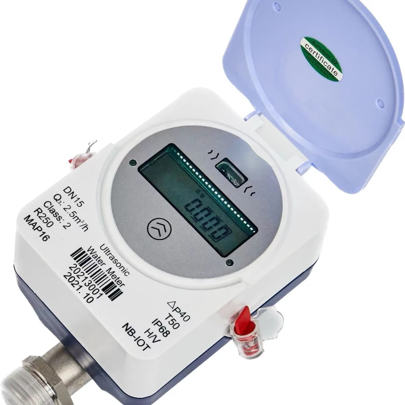 Low price hot model Ultrasonic Water Meter LoRawan Mbus Modbus Digital Smart Ultrasonic Water Meter Flowmeter Class B 213C