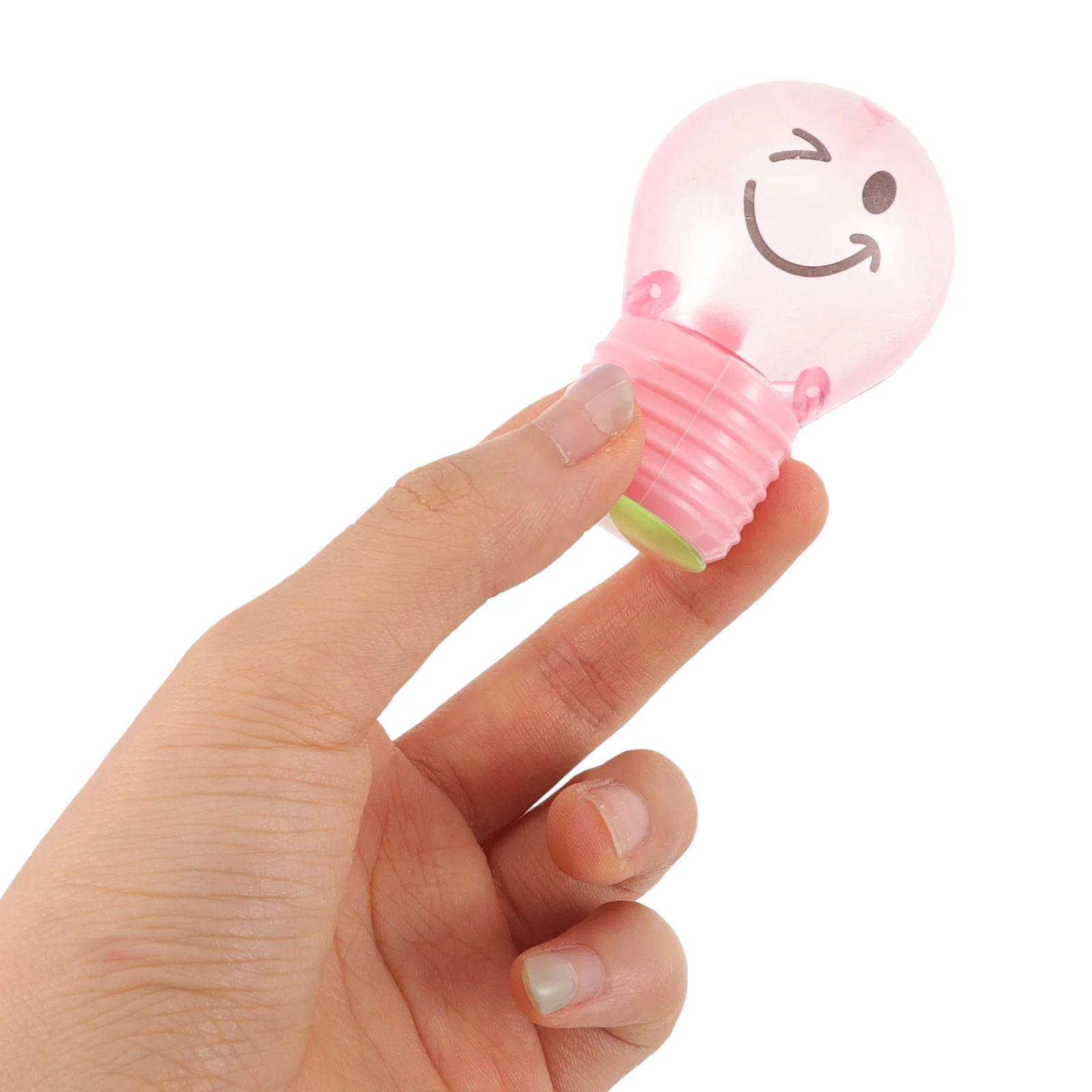 

10Pcs Plastic Pencil Sharpeners Unique Bulb Shape Design Smooth Operation Not Easy to Break Core Ideal for School Use