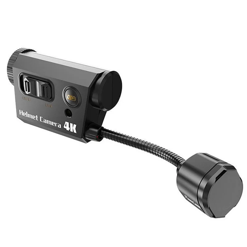 FORW-For Runcam Helmet Camera 4K Face Mask Recorder IMX415 1920*1080 60Fps Built-In Wifi Camera Supports Android Ios