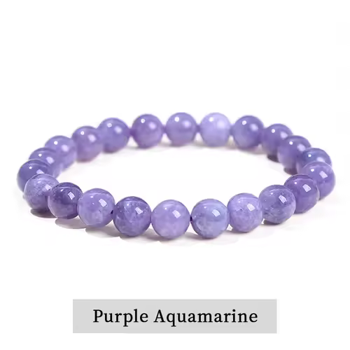 JD Natural Stone Beads Bracelet Amethyst Tiger Eye Crystal Quartz Agate Gem Beads Bangles Women Men Reiki Healling Jewelry Gift - Image 16