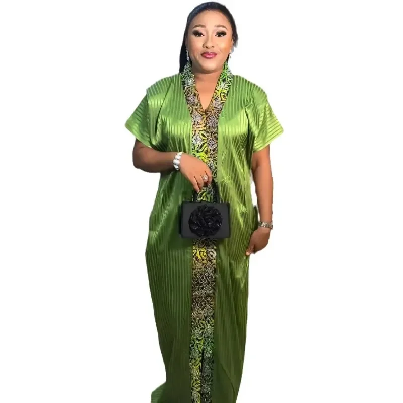 

African Dresses For Women Muslim Fashion Abayas Boubou Dashiki Ankara Outfits Evening Gown Dubai Kaftan Abaya Robe Marocaine