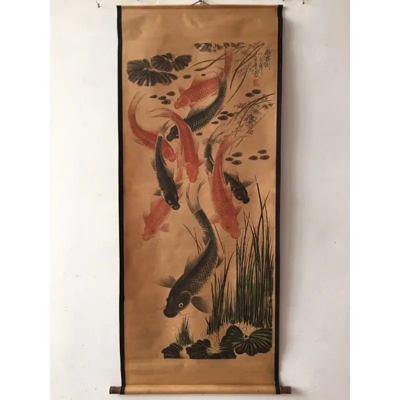 miscellaneous items, calligraphy, mid-hall painting