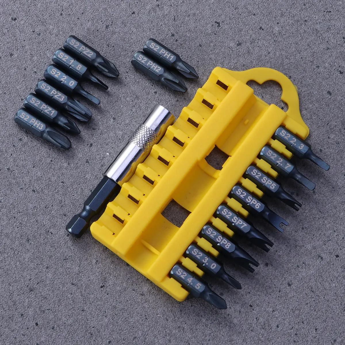 

17 in 1 Magnetic Pozis Y U Triangle Screwdriver Bits Set Plastic Case Compact Holder for Electric Screwdrivers