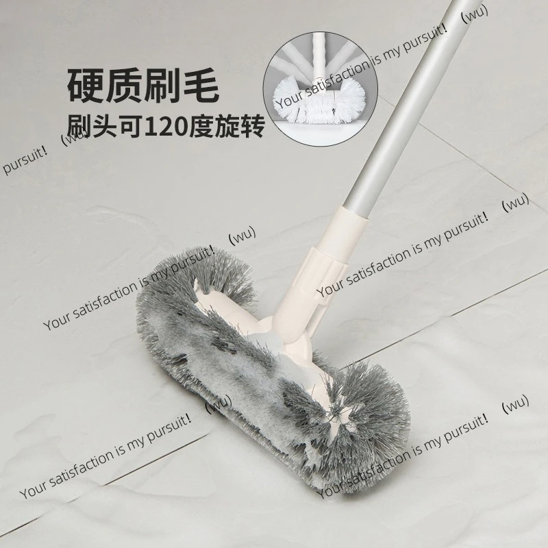 ZOCI-Household long handle to remove dead ends bathroom tiles hard hair floor cleaning brush