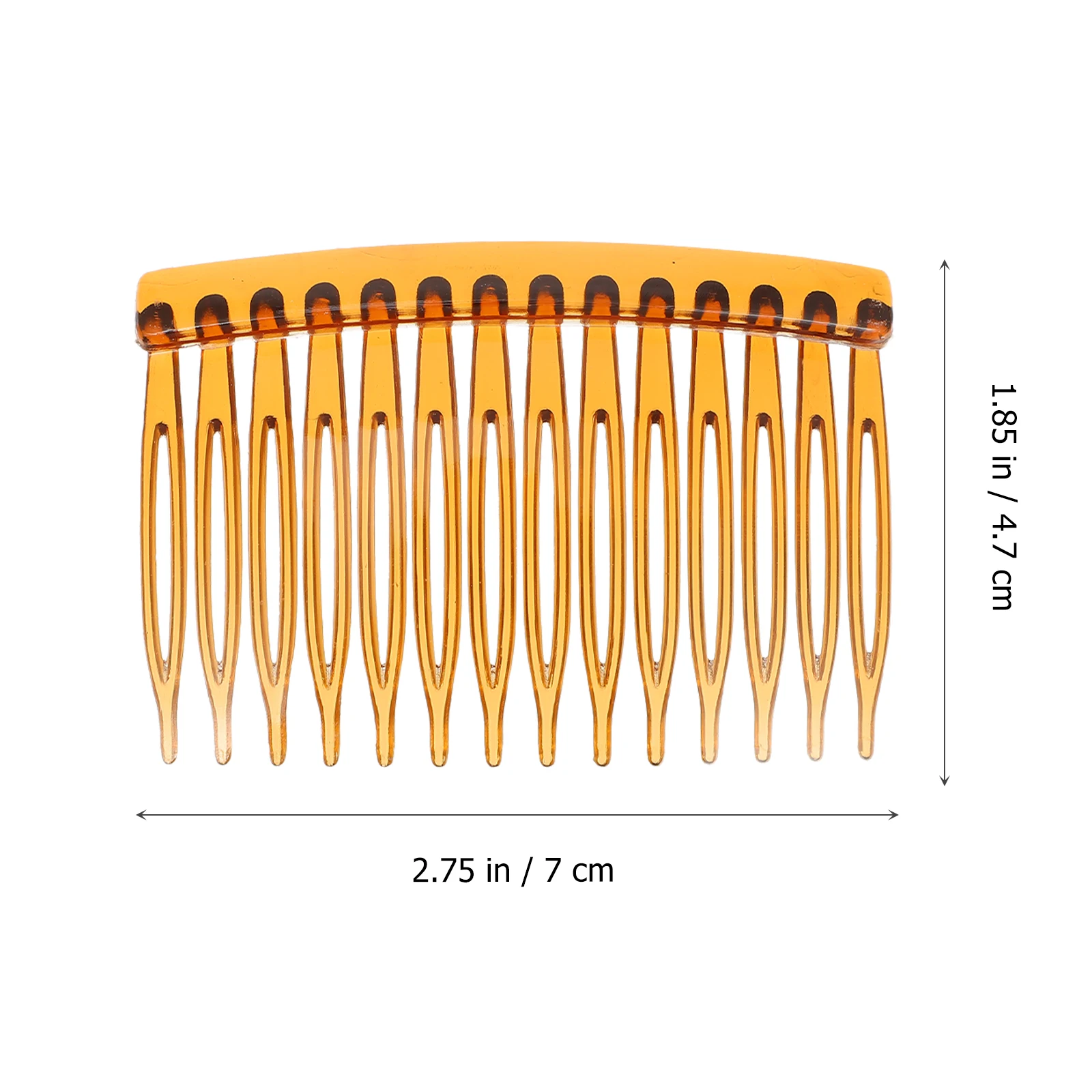 

50 Pcs Plastic Comb Combs Mini Hairpin Clip Accessories for Girls Wedding Styling Clips Side Bride