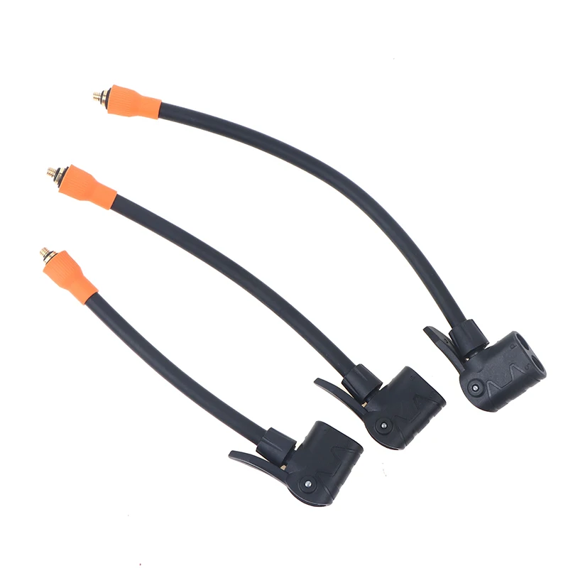 M6 Thread Locking Air Chuck With Air Tube, Standard Tire Valve Fine Thread, Suitable For M6 Thread Integrated Air Pump