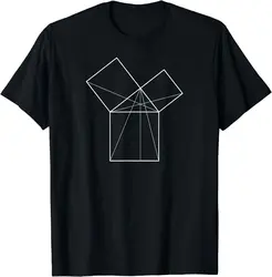 NEW! Masonic 47th Problem Of Euclid Freemason T-Shirt  Tees High Quality 100%Cotton Short Sleeve