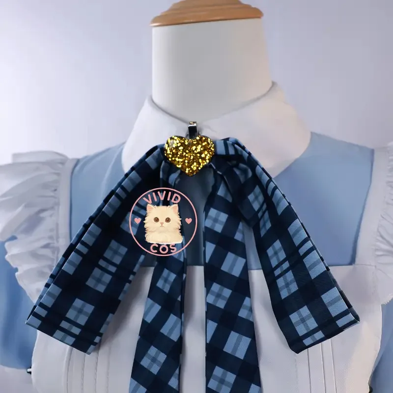 

Lovelive M cosplay costume anime RPG employee blue dress clothing for women comic con party cafe uniform suits