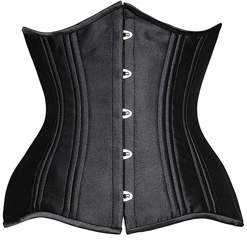 Waist Trainer Gothic Sexy Underbust Corset Slimming Lingerie Shapewear Women Lace-up Girdling Corselete Plus Size Clothes