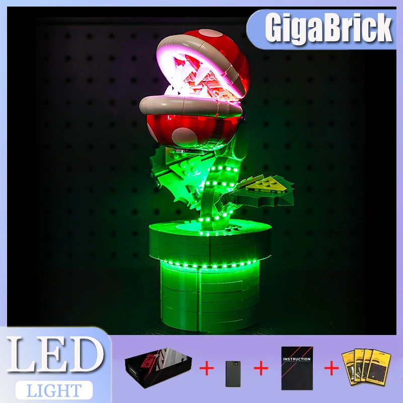 

Комплект светодиодных фонарей своими руками для LEGO 71426 Plant Piranha (только светодиодный светильник, без модели блоков)