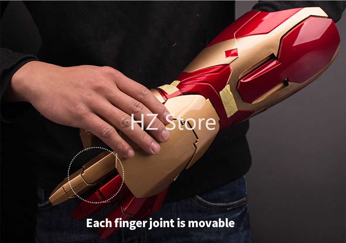 マーベル-電子アイアンマンインフィニティガントレット、リスト