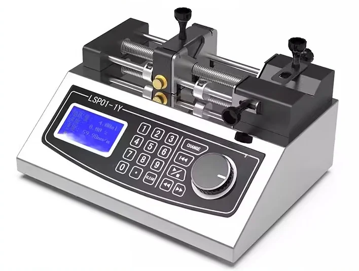 LSP laboratory, pump micro-flow perfusion precision syringe to promote high-voltage electrospinning independent control