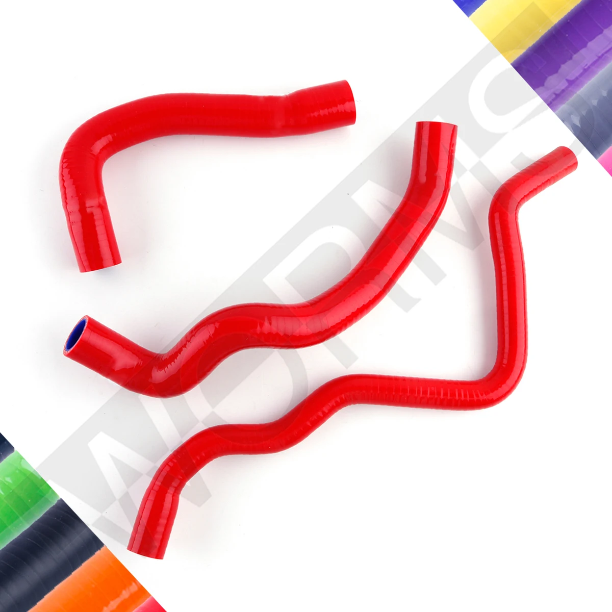 Kit de tubo de manguera de refrigerante de radiador de silicona para Audi A4, B7, 2.0L, Turbo Sedan, 2006-2008, 2007