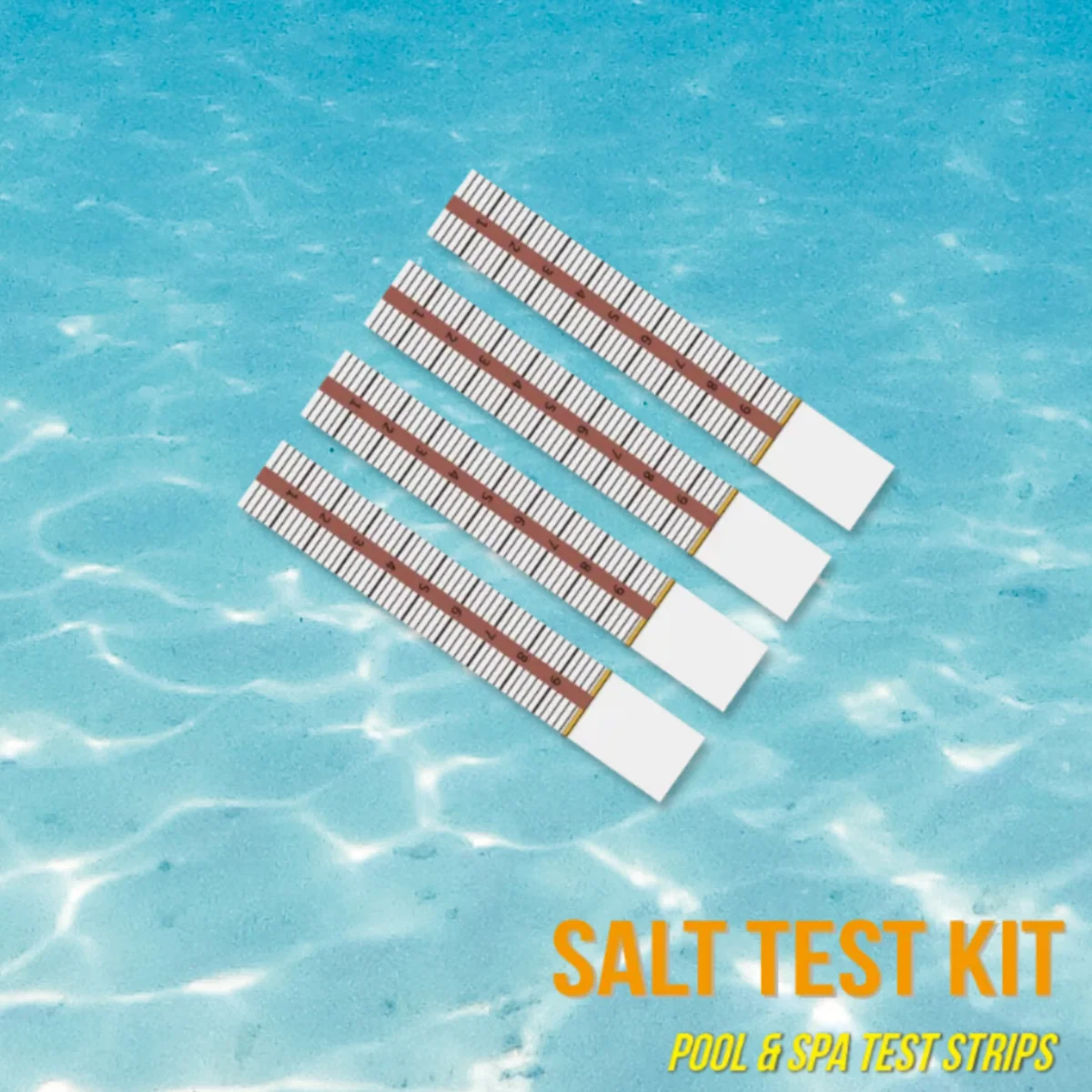 Accurate Detection of Salt Content in Spa and Swimming Water Test Strips Water Quality Testing New Packaging 10 Strips