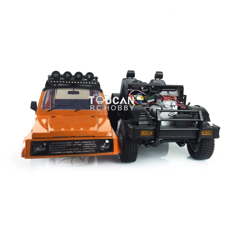 Capo 1/6 RC Remote Control SIXER1 Samurai Car Crawler RTR Motor Steering Roof Light Outdoor Toys For Boys Gift THZH0556-SMT6