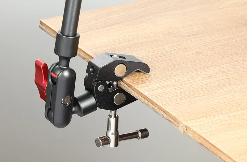 BFOLLOW 32 "22" Smartphone-Halterung magischer Arm für Kamera artikulierte flexible Wand halterung Schreibtisch klemme Tablet Webcam Gopro Ständer – Detail 13
