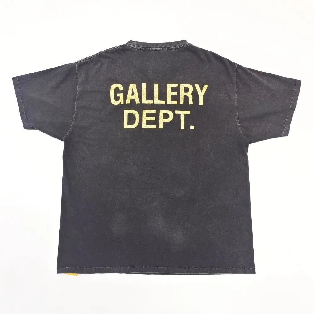 GALLERY DEPT Letter print American high street short-sleeved T-shirt
