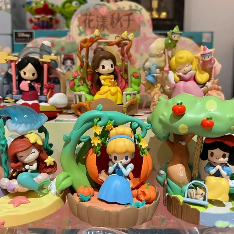 

Genuine In Stock Princess Flower Swing Series Blind Box Trendy toys Handmade Mystery Box Cute Girl Ornament Beautiful KawaiiGift