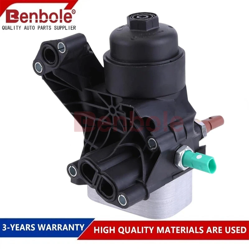 

Engine Oil Filter Housing Cooler Kit 03N115389A 03N115389B 03N115389K For AUDI A3 Q2 Q3 Quattro TT TTS SEAT SKODA 1.6 2.0 TDI