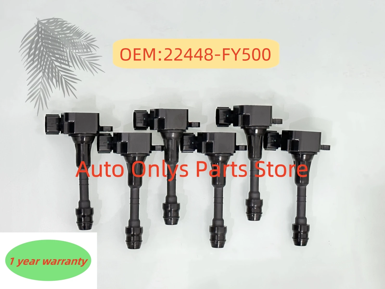 

6x 22448-FY500 22433-8J115 For Infiniti Nissan Renault Maxima Murano Pathfinder 7701053105 High Quality Ignition Coils