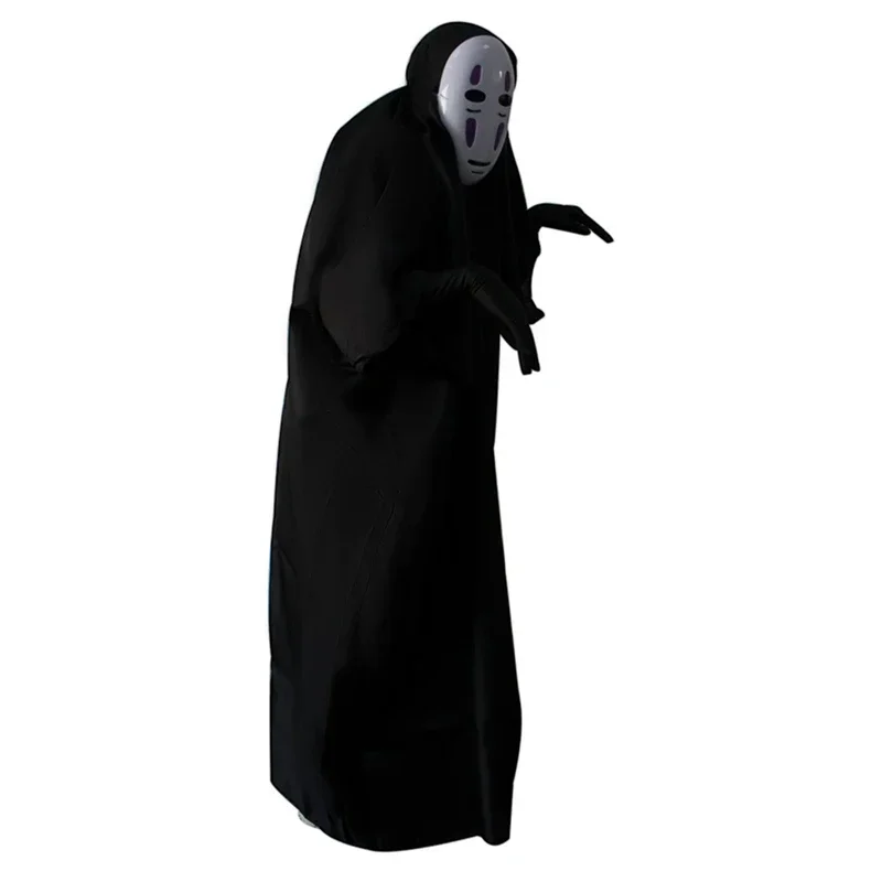 ZA01 Аниме-косплееры без лица, подходящие для вечеринок на Хэллоуин, включая маски и перчатки 1Lm@
