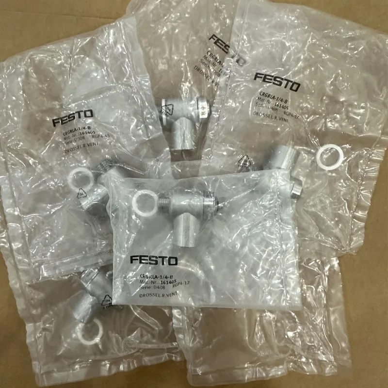 

Детали для обратной дроссельной заслонки FESTO CRGRLA-1/4-1/8-3/8 -1/2-M5-B 161405 161404 Пневматические