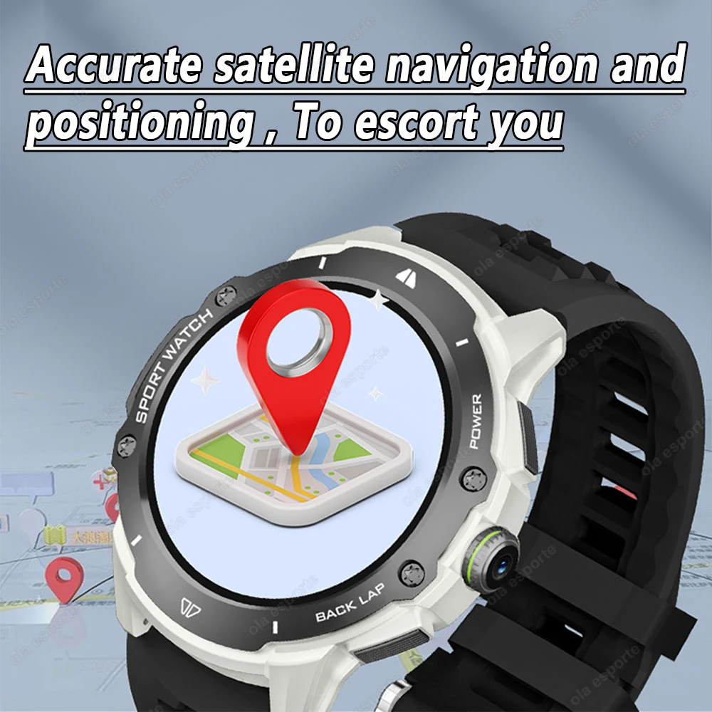 5G كامل Netcom أندرويد IOS 4G/5G ساعة ذكية 480*480 Amoled 1.43 بوصة شاشة عرض TikTok GPS WIFI HD كاميرا مكالمة فيديو Smartwatch