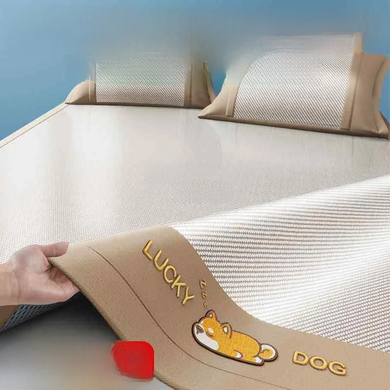 

Ice Silk Cooling Mat Summer 2026 New Willow Mat Summer Soft Mat Grass Mat Bed Canopy Style Bamboo Mat Dormitory Student Single
