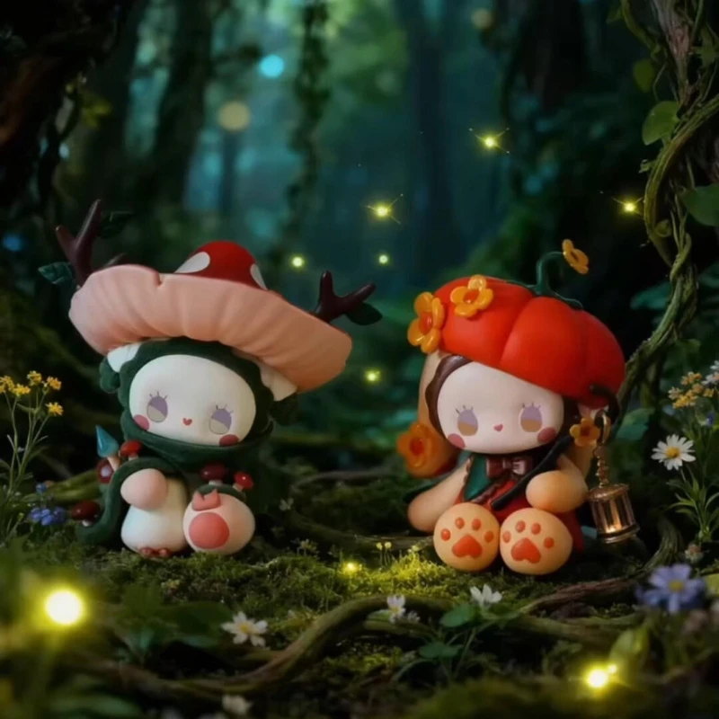 إيما سيكريت فورست العطور ديسكفري سلسلة صندوق أعمى إيما أنيمي دمية صندوق غامض Kawaii مفاجأة حقيبة بولي كلوريد الفينيل ديكور لعب فتاة هدية