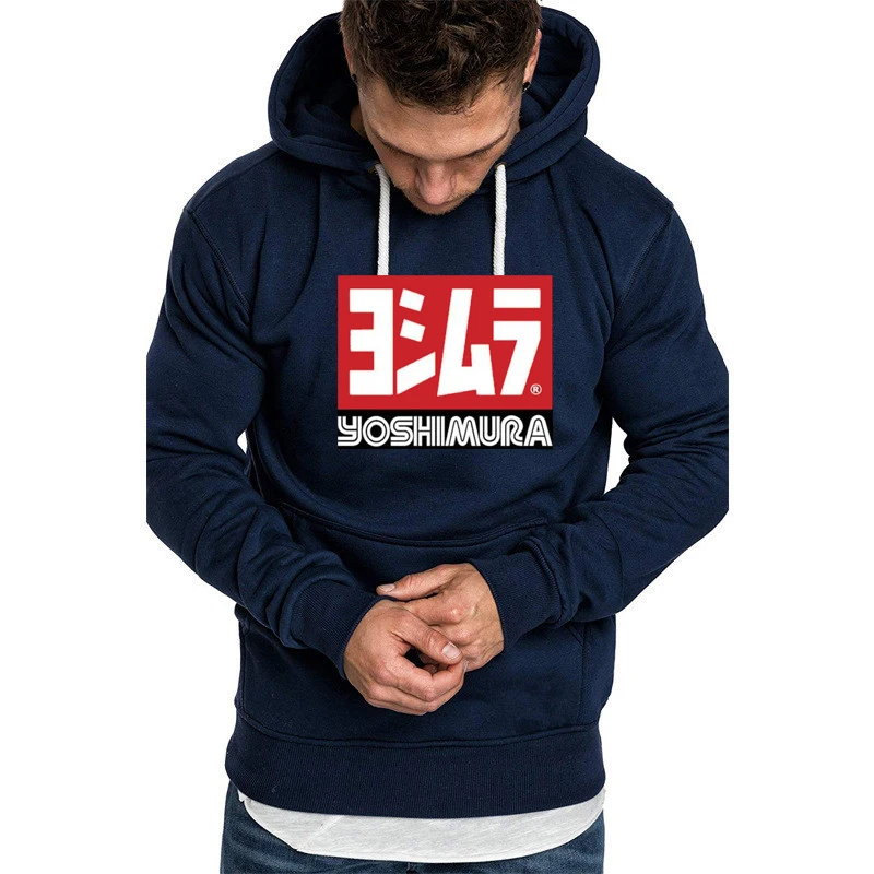 

Men's Hoodie Yoshimura Japan Print Unisex Hooded Fleece Sweatshirt Cotton Pullover Outwear Casual High Quality Streetwear