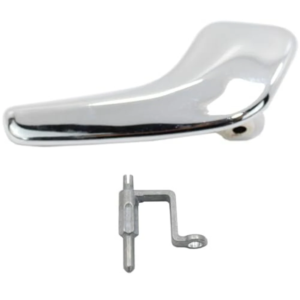 Interior Door Handle Replacement for VAUXHALL For OPEL For CORSA D (2006 2014) Chrome Fits Right Side OEM 13297814